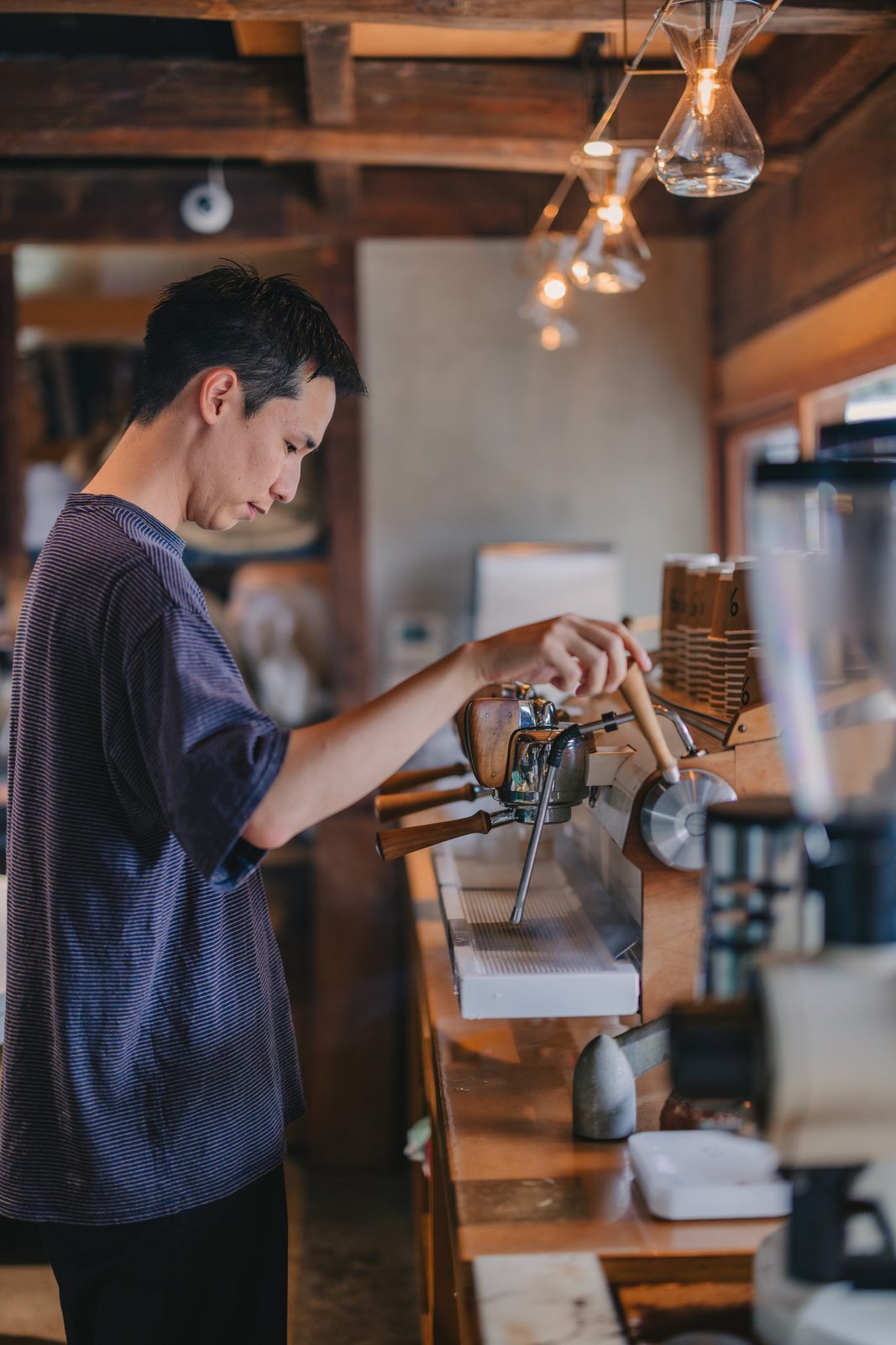 カフェ撮影